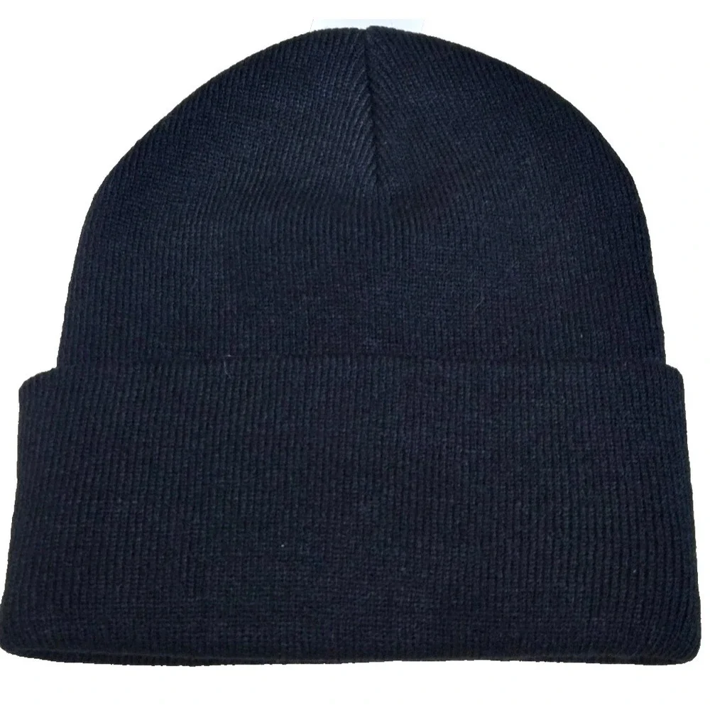 Thirtytwo Patch Beanie OS Black NWT - Picture 2 of 4